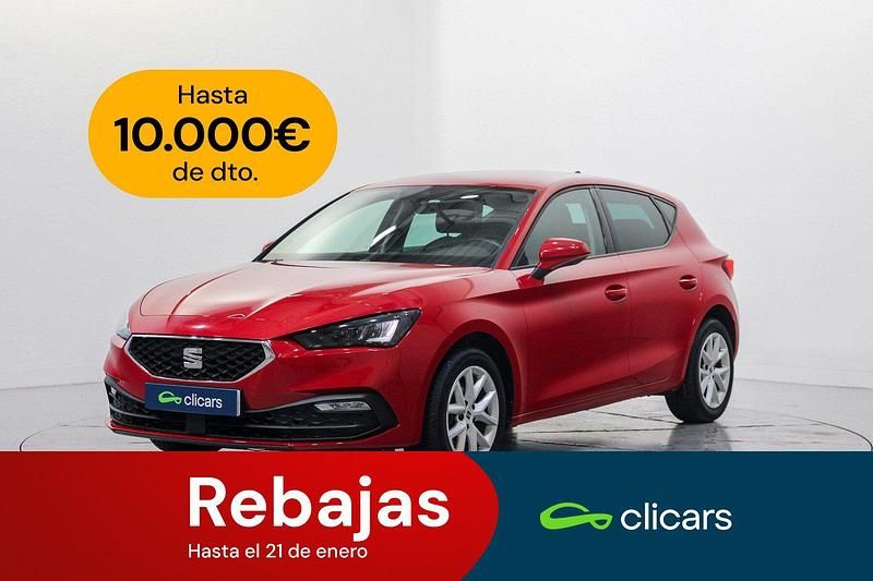 Rojo Usado 2021 Seat Leon Style Berlina | 16.990 € (Precio justo) - Imagen 1/4