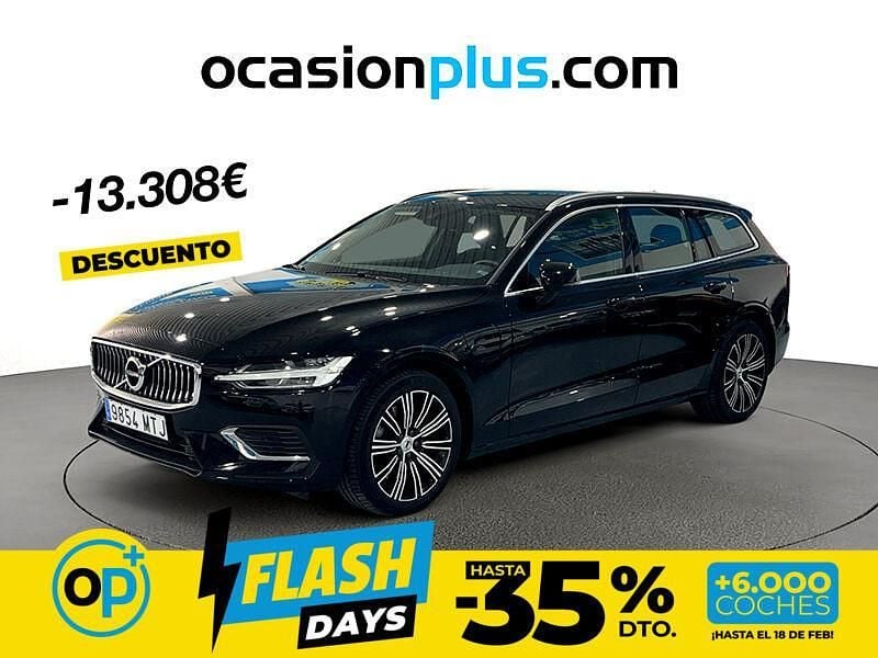 Usado Volvo V60 Inscription 340 CV (250 kW) 2021 Negro Familiar