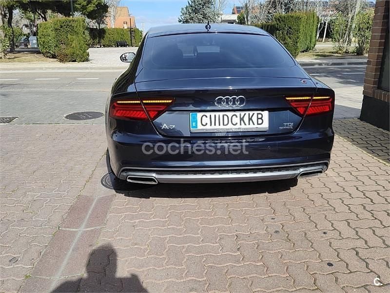 Usado Audi A7 S-Line 272 CV (200 kW) 2018 Negro Berlina
