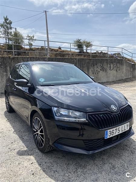 Brugt Skoda Fabia Ambition 110 HK (80 kW) 2020 Sort Sedan