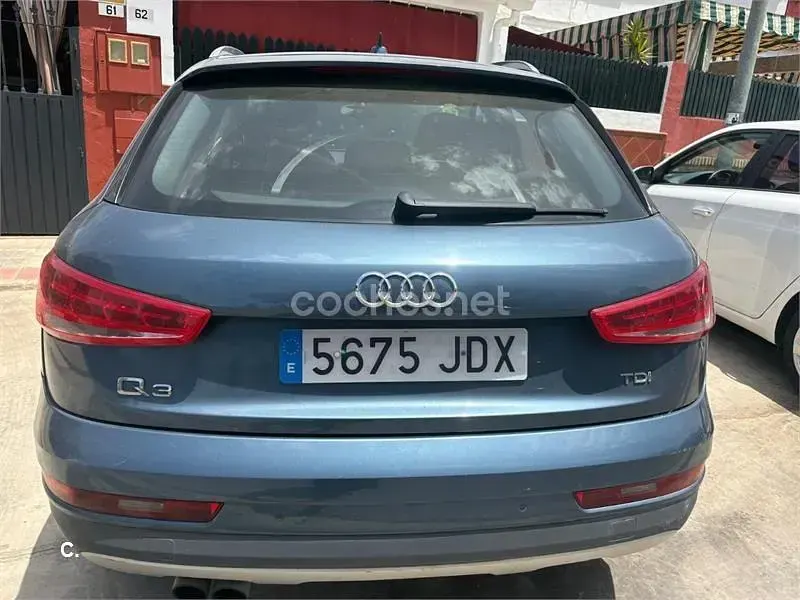 Usado Audi Q3 150 CV (110 kW) 2015 Gris / plata SUV