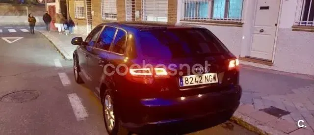 Usado Audi A3 Ambition 160 CV (117 kW) 2009 Negro Utilitario