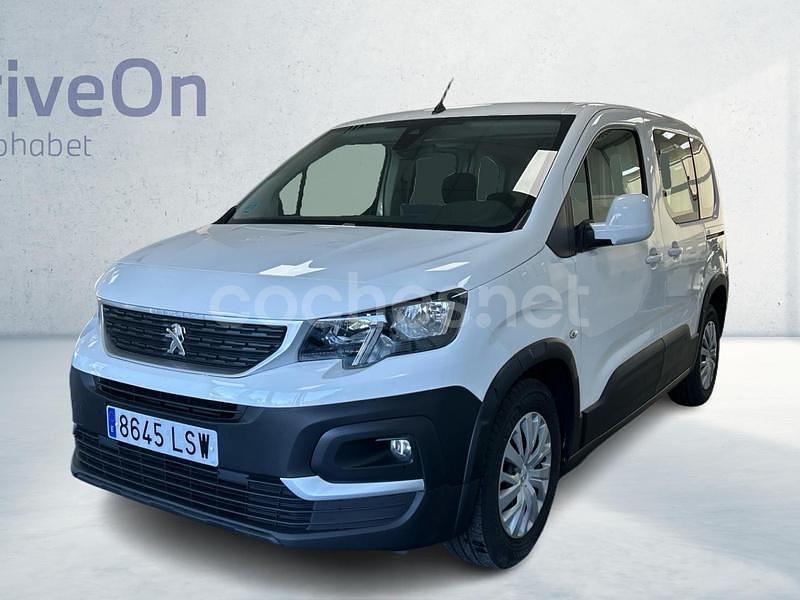 Blanco Usado 2021 Peugeot Rifter Active Monovolumen | 15.500 € (Precio justo) - Imagen 1/4