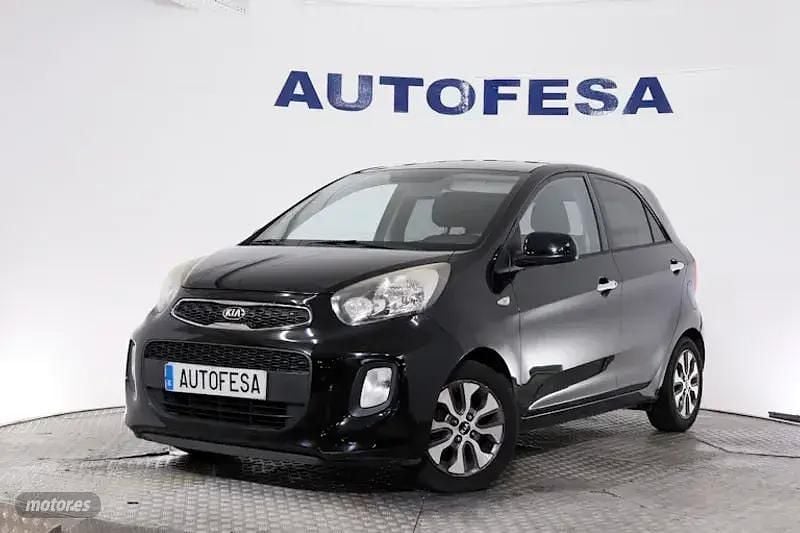 Negro Usado 2015 Kia Picanto Utilitario | 7250 € (Precio justo) - Imagen 1/4