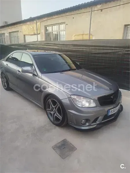 Usado Mercedes C63 AMG AMG 457 CV (336 kW) 2009 Gris / plata Familiar