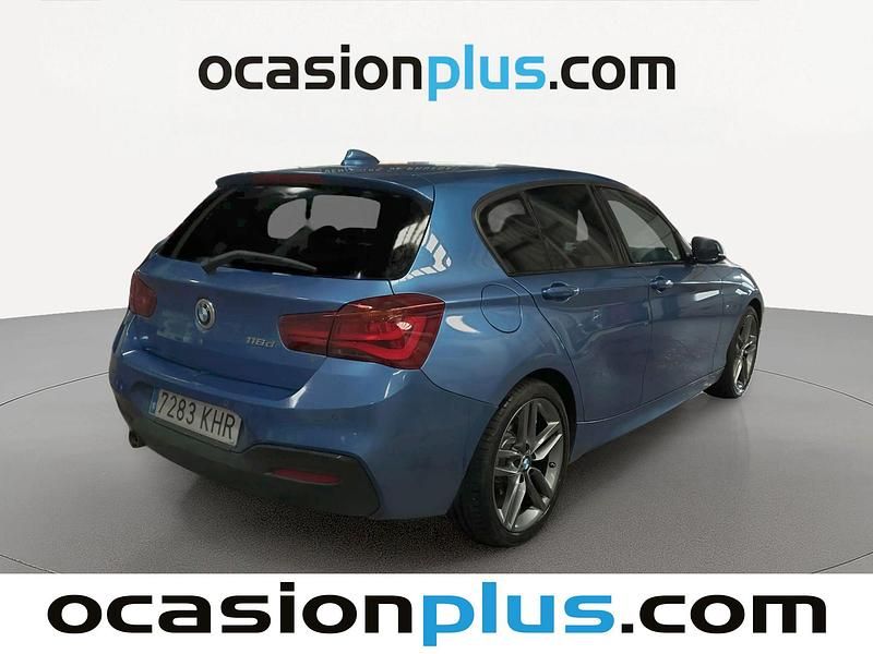 Usado BMW 116 116 CV (85 kW) 2018 Azul Utilitario