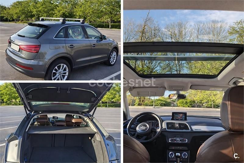 Usado Audi Q3 Ambition 177 CV (130 kW) 2012 Gris / plata SUV