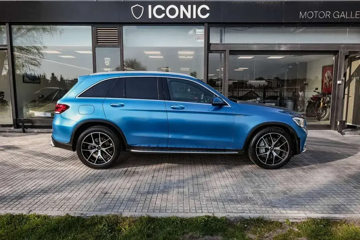 Käytetty Mercedes GLC43 AMG AMG 390 HP (286 kW) 2021 Sininen Katumaasturi