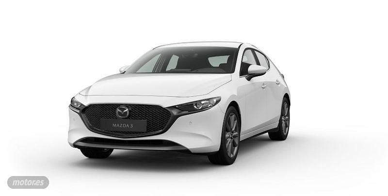 Blanco Usado 2025 Mazda 3 Center-Line Berlina | 28.990 € - Imagen 1/4