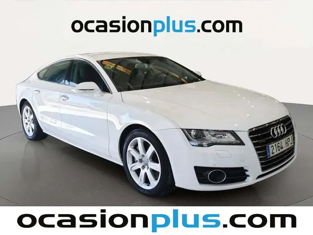 Usado Audi A7 Sportback 313 CV (230 kW) 2013 Blanco Utilitario