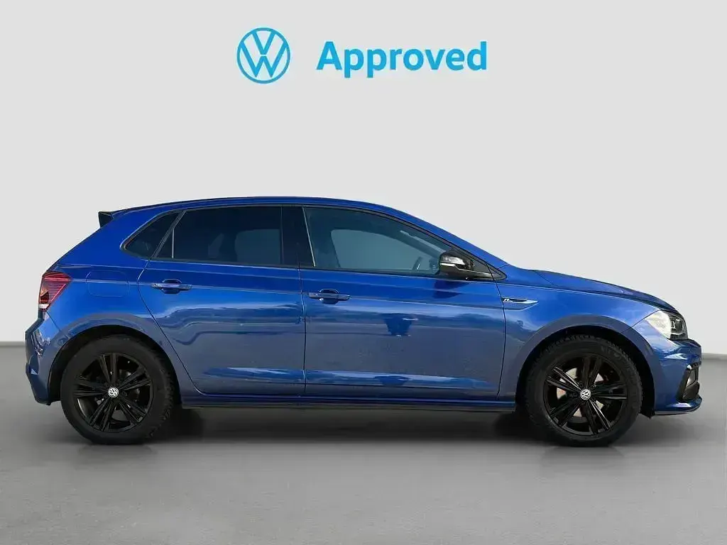 Usado VW Polo R-line 116 CV (85 kW) 2020 Azul Utilitario