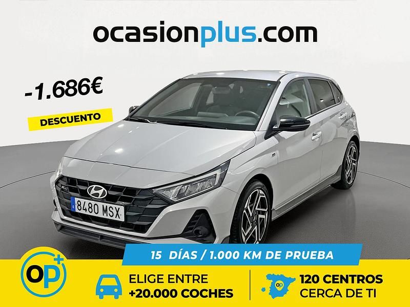 Usado Hyundai i20 N Line 79 CV (58 kW) 2024 Gris Utilitario