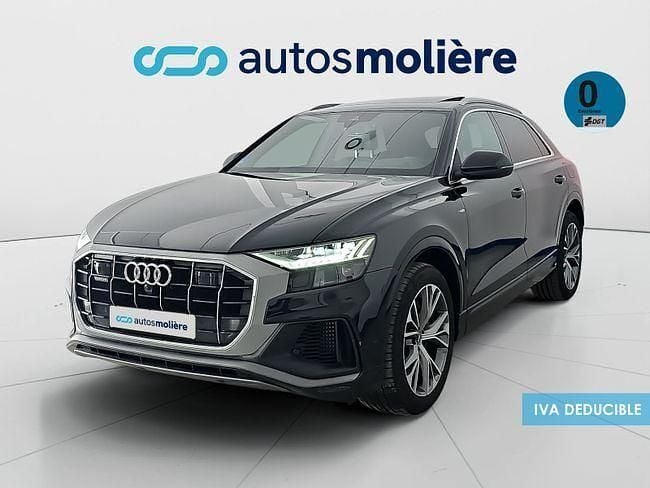 Usado Audi Q8 S-Line 381 CV (280 kW) 2021 Negro SUV