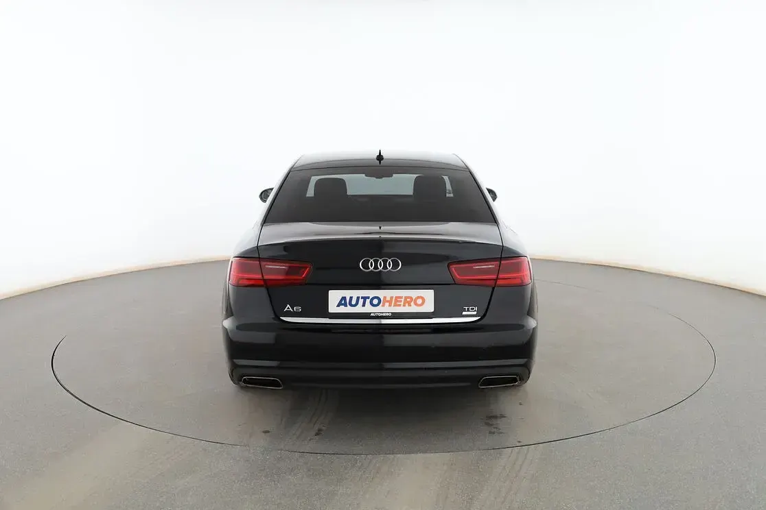 Usado Audi A6 190 CV (139 kW) 2015 Negro Berlina