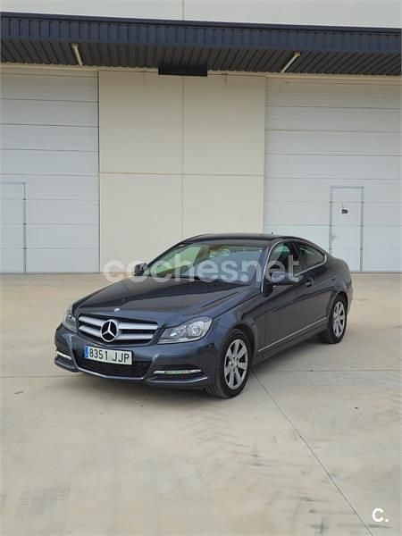 Gris / plata Usado 2014 Mercedes C220 Coupe | 15.990 € (Super precio) - Imagen 1/4