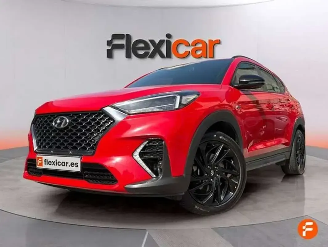 Usado Hyundai Tucson N Line 136 CV (100 kW) 2019 Rojo SUV