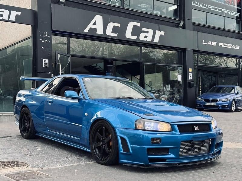 Usado Nissan GT-R Black Edition 485 CV (356 kW) 2009 Azul Coupe