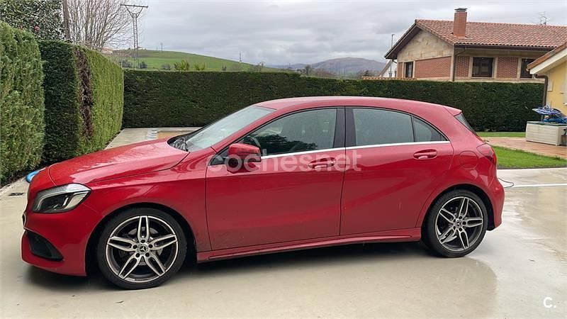 Rojo Usado 2018 Mercedes A200 Berlina | 17.900 € (Precio justo) - Imagen 1/4