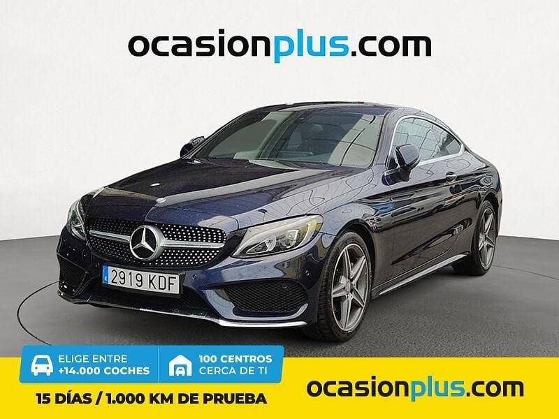 Azul Usado 2016 Mercedes C220 AMG Coupe | 25.950 € (Precio justo) - Imagen 1/4