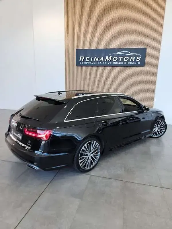 Usado Audi A6 S-Line 218 CV (160 kW) 2015 Negro Familiar