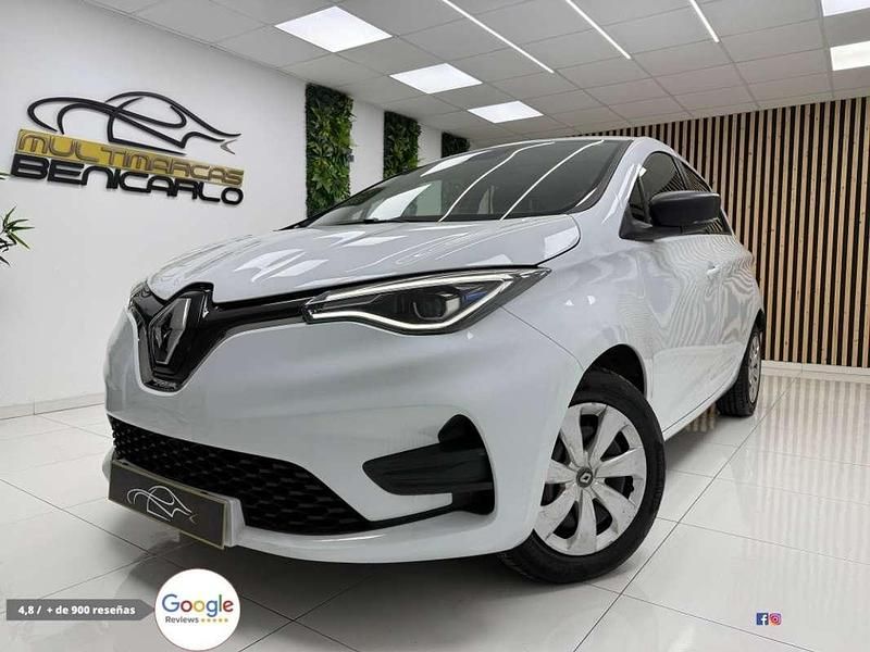 Usado Renault Zoe Life 80 kW (109 CV) 2021 Blanco Utilitario