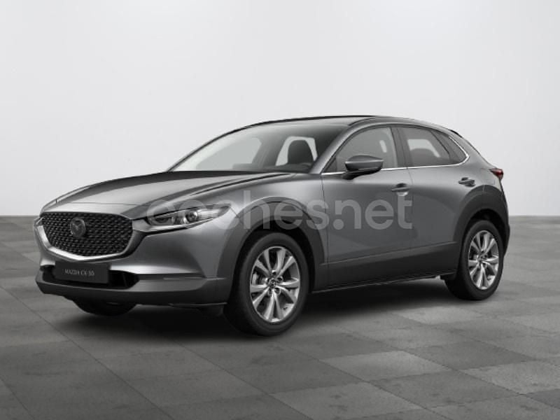 Gris / plata Usado 2024 Mazda CX-30 Exclusive-Line SUV | 28.350 € (Un poco caro) - Imagen 1/4