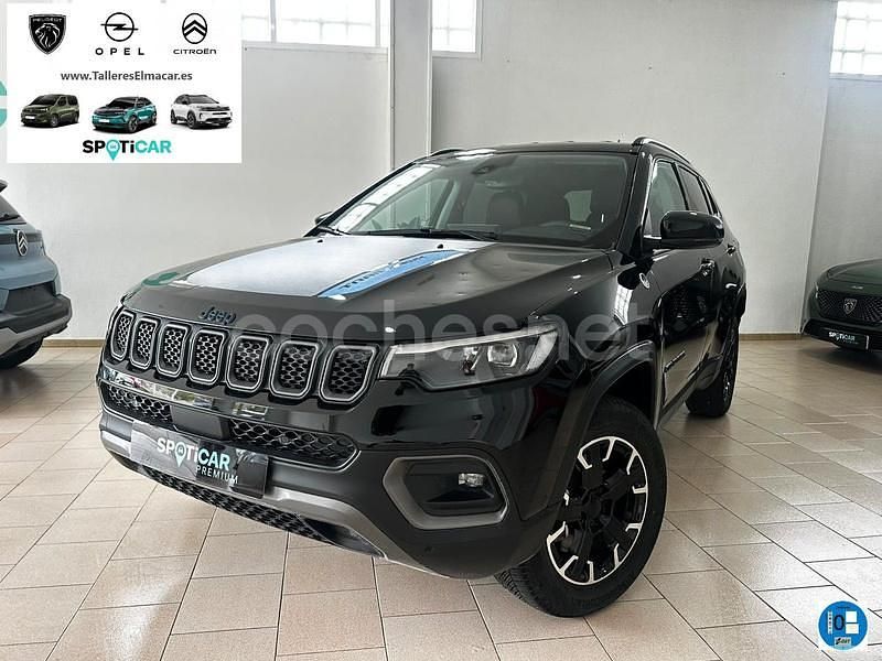 Negro Usado 2024 Jeep Compass Trailhawk SUV | 29.900 € (Un poco caro) - Imagen 1/4