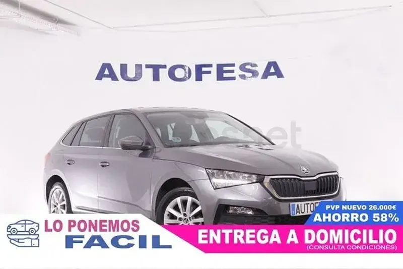 Usado Skoda Scala Ambition 95 CV (69 kW) 2022 Beige Utilitario