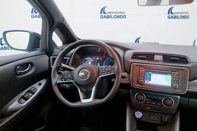 Usado Nissan Leaf Acenta 110 kW (150 CV) 2019 Negro Utilitario