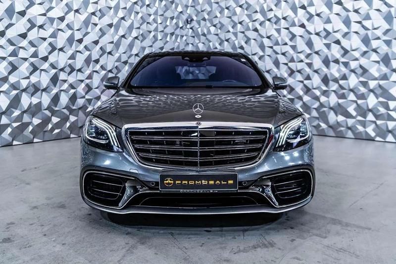 Usado Mercedes S63 AMG AMG 612 CV (450 kW) 2018 Gris Berlina