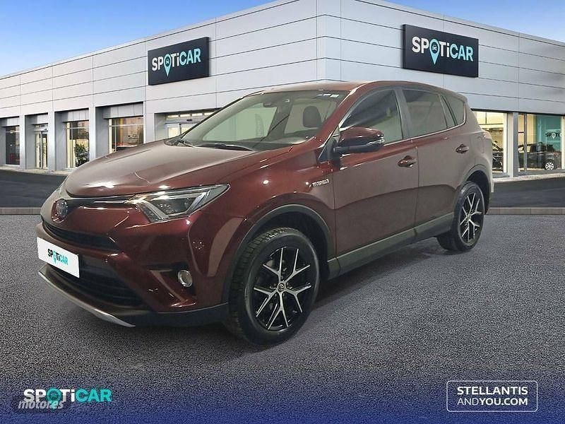 Granate Usado 2018 Toyota RAV4 Hybrid SUV | 24.400 € (Precio justo) - Imagen 1/4