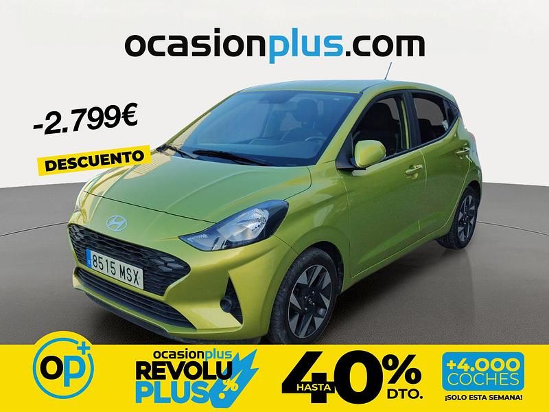 Usado Hyundai i10 63 CV (46 kW) 2024 Verde Utilitario