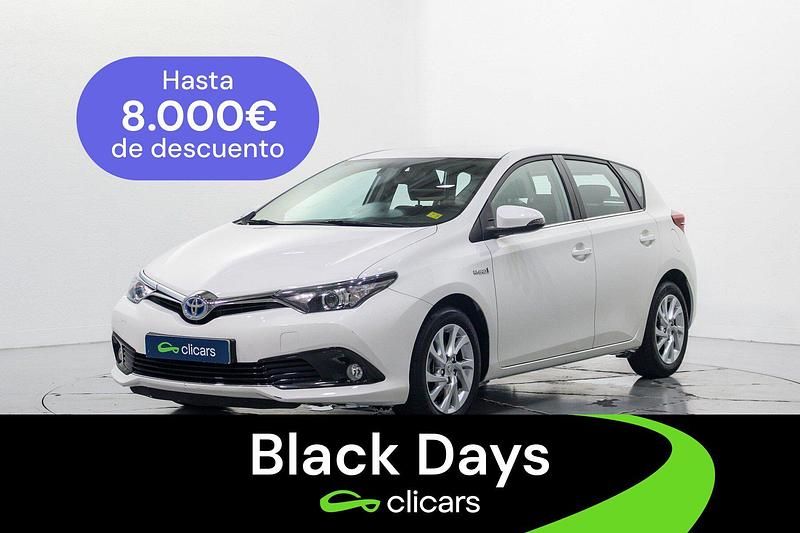 Blanco Usado 2016 Toyota Auris Hybrid Active Berlina | 13.990 € (Precio justo) - Imagen 1/4