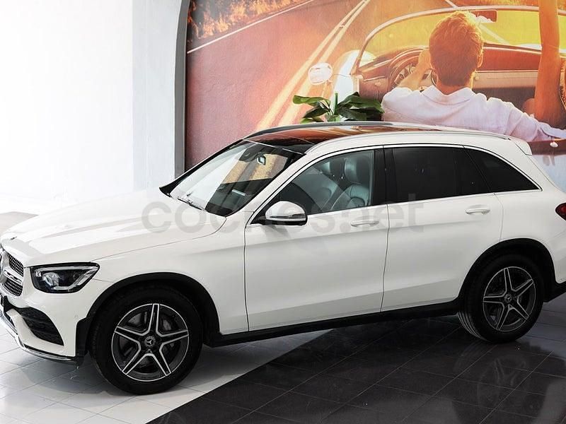 Usado Mercedes GLC300 245 CV (180 kW) 2020 Blanco SUV