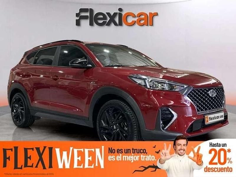 Rojo Usado 2020 Hyundai Tucson N Line SUV | 19.790 € (Super precio) - Imagen 1/4
