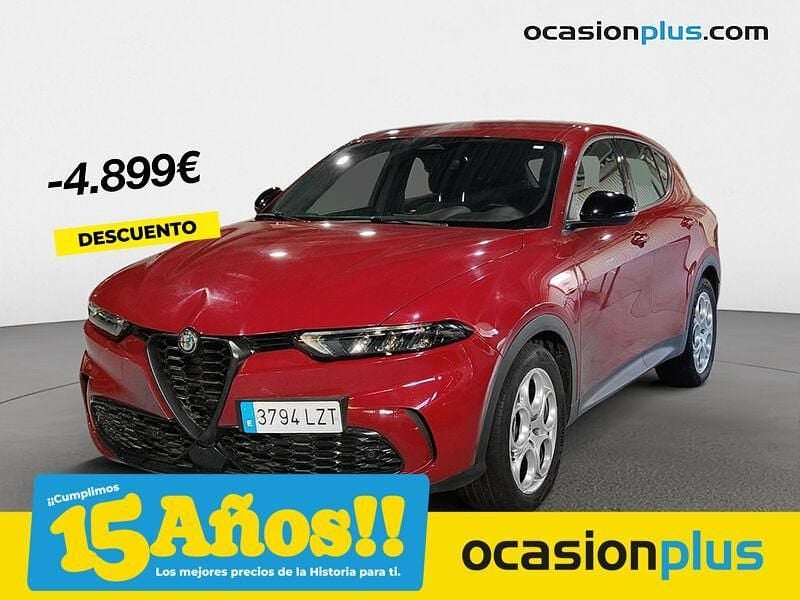 Rojo Usado 2022 Alfa Romeo Tonale Sprint SUV | 24.850 € (Precio justo) - Imagen 1/4