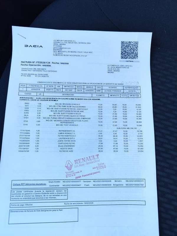 Usado Dacia Sandero Lauréate 90 CV (66 kW) 2018 Azul Utilitario