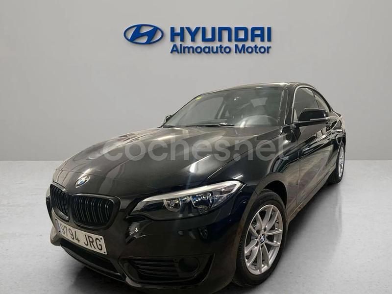 Negro Usado 2016 BMW 218 Coupe | 17.890 € (Precio justo) - Imagen 1/4