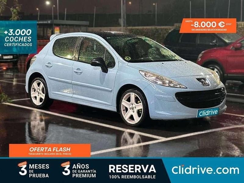 Azul Usado 2008 Peugeot 207 Utilitario | 3990 € (Precio justo) - Imagen 1/3