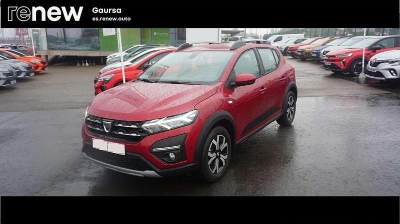 Rojo Usado 2022 Dacia Sandero Expression Utilitario | 13.900 € (Precio justo) - Imagen 1/4