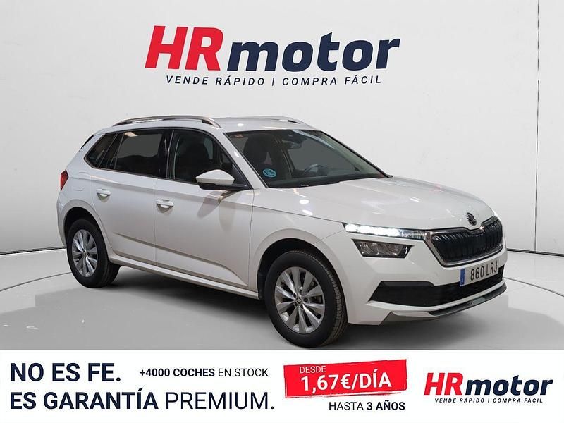 Usado Skoda Kamiq Ambition 110 CV (80 kW) 2021 Blanco SUV