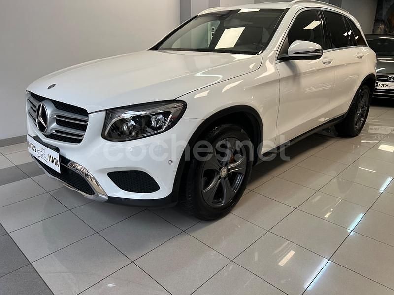 Usado Mercedes GLC220 170 CV (125 kW) 2016 Blanco SUV