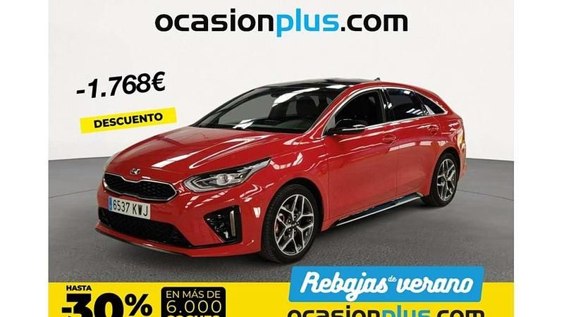 Rojo Usado 2019 Kia ProCeed GT-Line Utilitario | 17.682 € (Precio justo) - Imagen 1/4