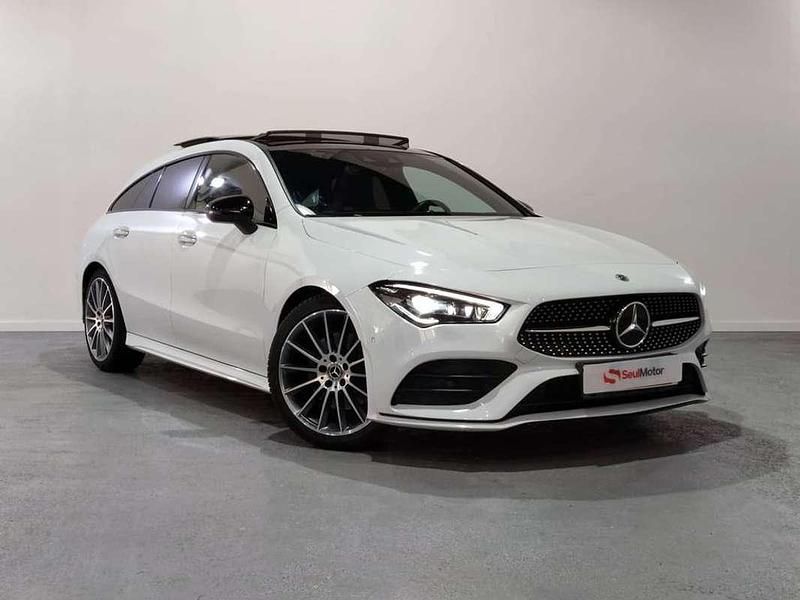 Blanco Usado 2020 Mercedes CLA200 Shooting Brake Familiar | 32.490 € (Precio justo) - Imagen 1/4