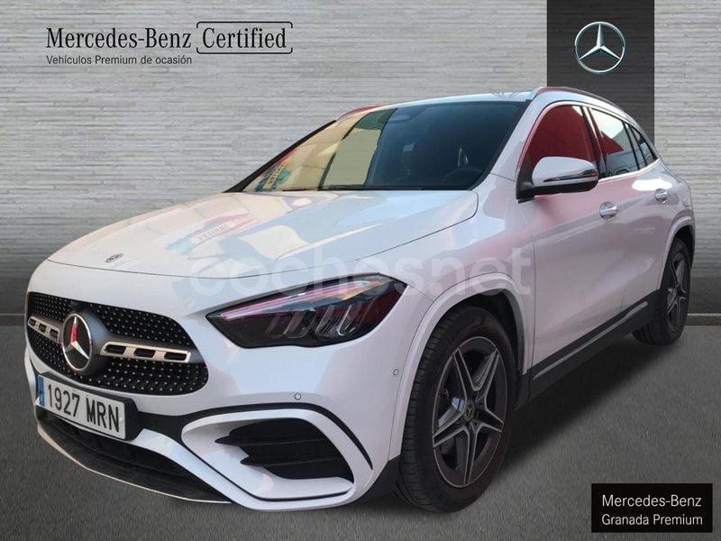 Blanco Usado 2024 Mercedes GLA200 AMG line SUV | 43.900 € (Precio justo) - Imagen 1/4