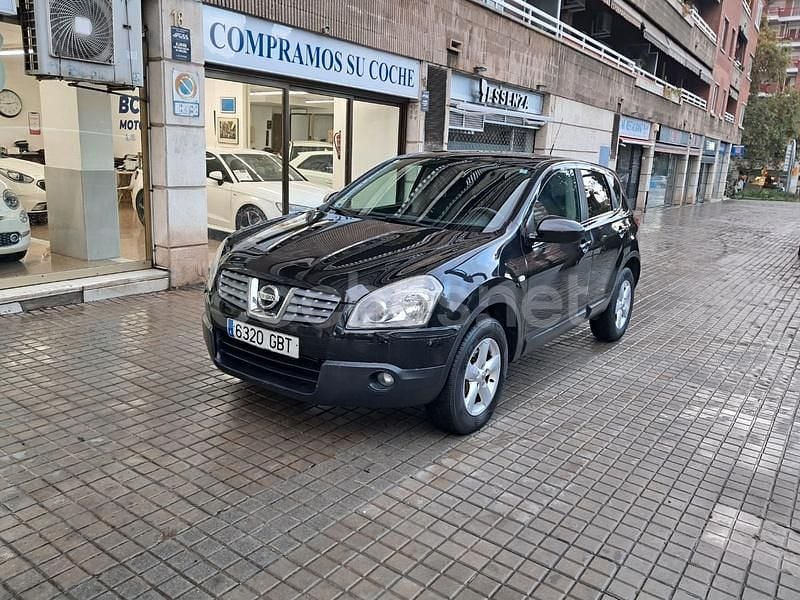 Negro Usado 2008 Nissan Qashqai Acenta SUV | 6990 € (Precio justo) - Imagen 1/4