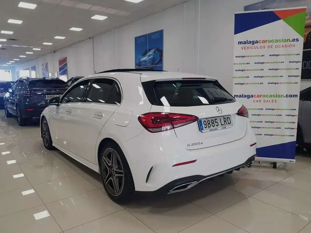 Usado Mercedes A200 150 CV (110 kW) 2021 Blanco Utilitario