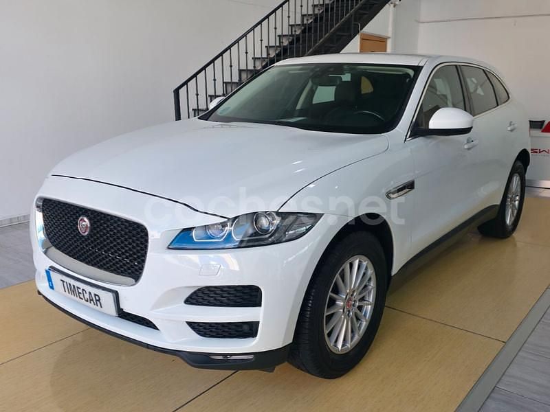 Blanco Usado 2017 Jaguar F-Pace Prestige SUV | 14.990 € (Super precio) - Imagen 1/4