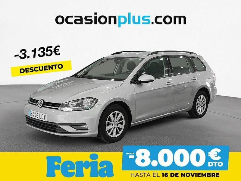 Gris Usado 2020 VW Golf VII Edition Familiar | 12.490 € (Buen precio) - Imagen 1/4