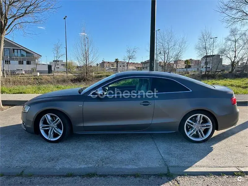 Usado Audi S5 354 CV (260 kW) 2008 Gris / plata Coupe